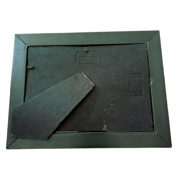 Farmer Couple Framed Print Love Inscription VTG Decor 💙 - Picture 6 of 9